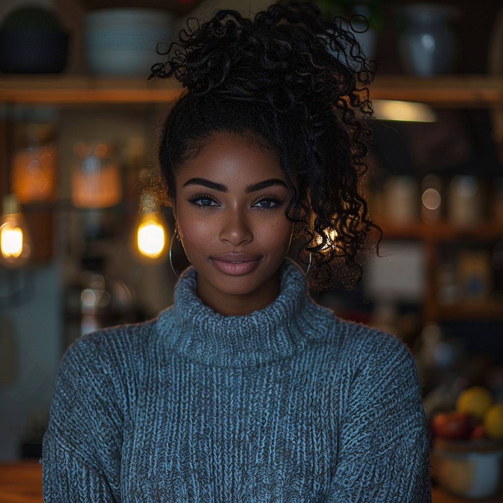 Linda in her kitchen | Source: No source