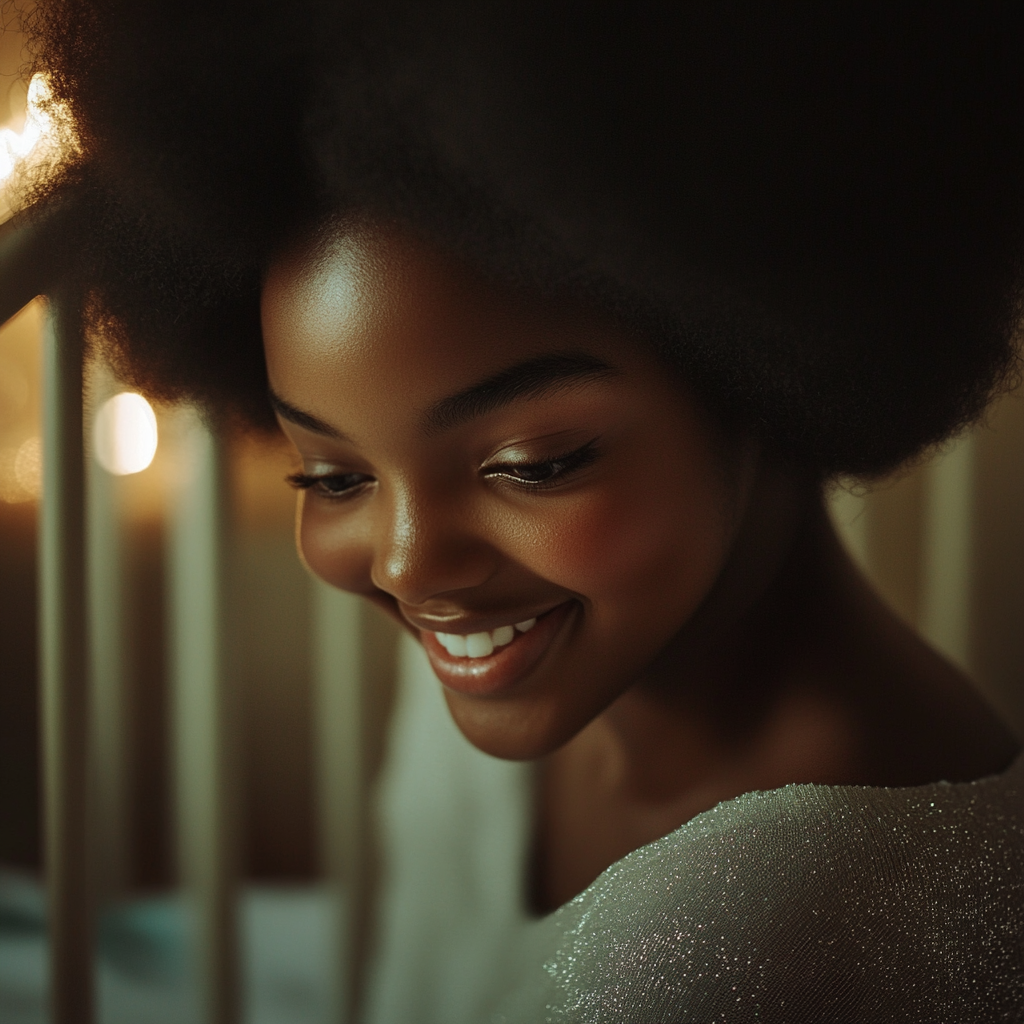 A woman smiling warmly | Source: no source