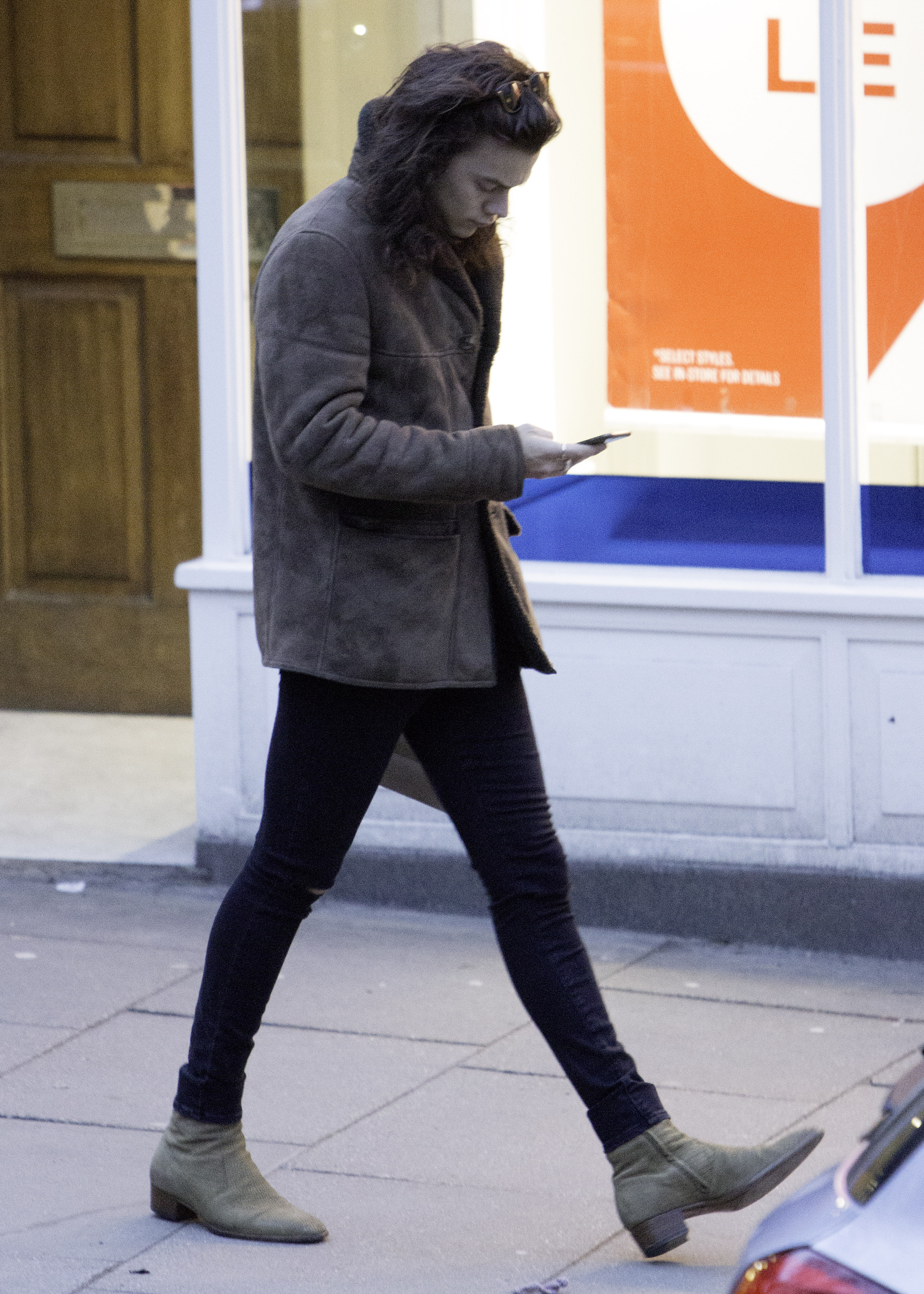 Harry Styles spotted on January 6, 2016, in London, England. | Source: Getty Images