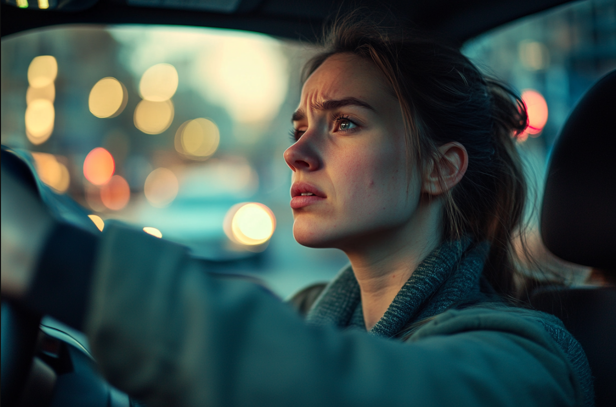 A woman driving | Source: no source