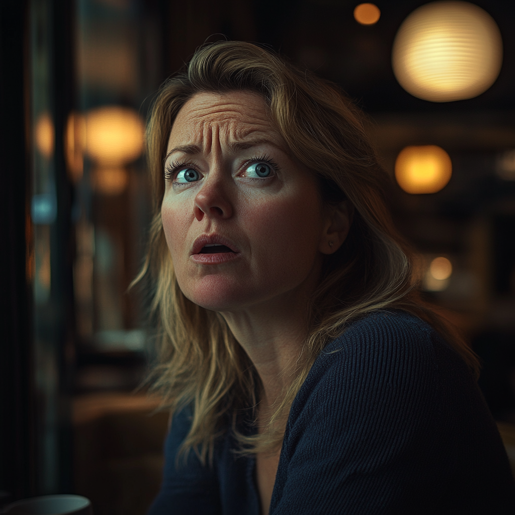 An extremely surprised woman | Source: no source