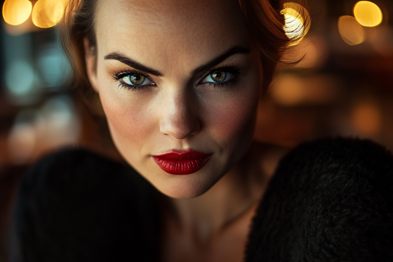 A woman staring unkindly | Source: No source