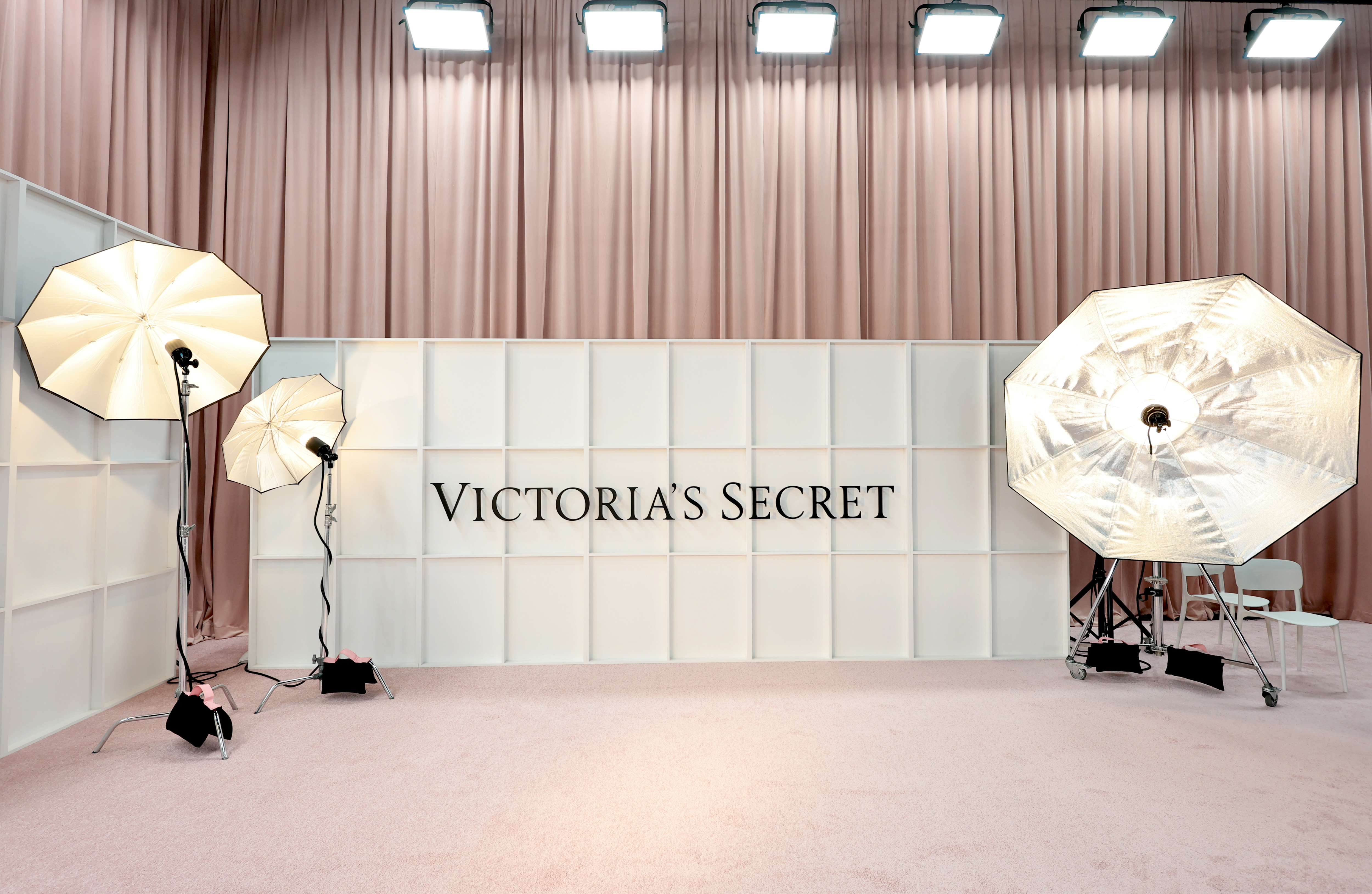 A backstage view of the 2025 Victoria's Secret Fashion Show on October 15 in New York. | Source: Getty Images