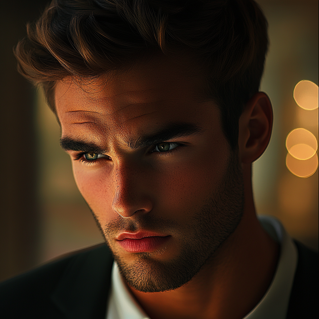 A nervous young man | Source: No source