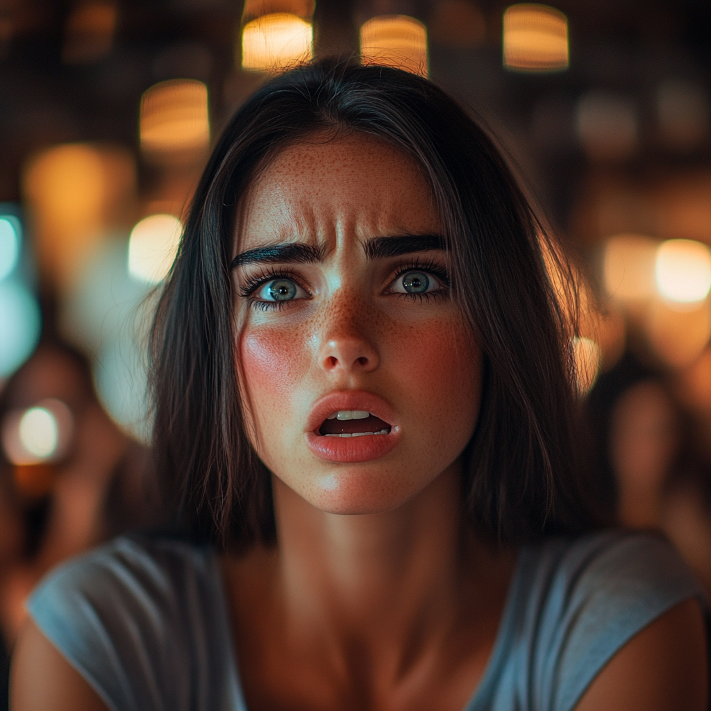 A shocked woman | Source: no source