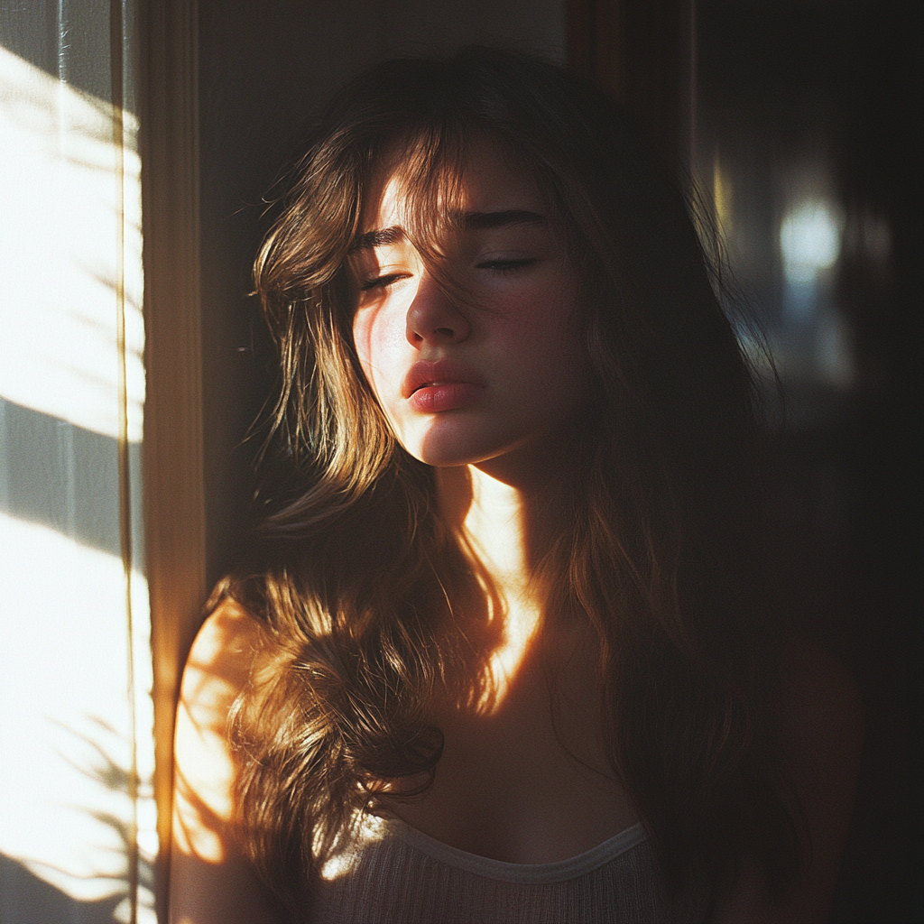An unhappy girl | Source: No source