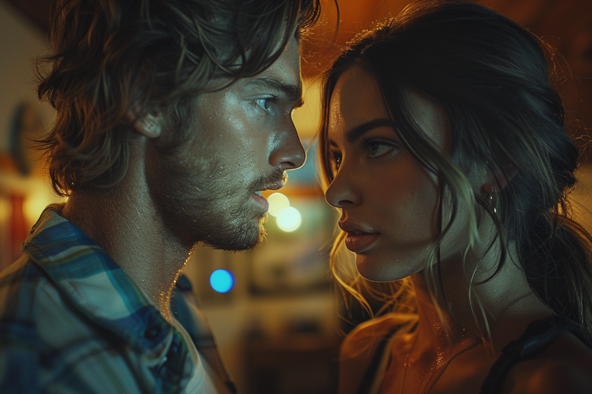 A couple having an intense conversation | Source: no source