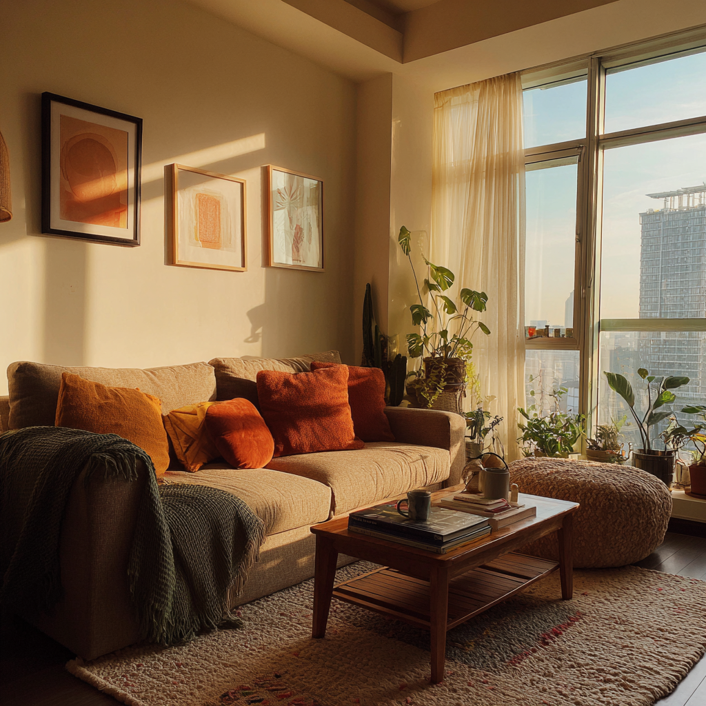 The interior of a cozy living room | Source: No source