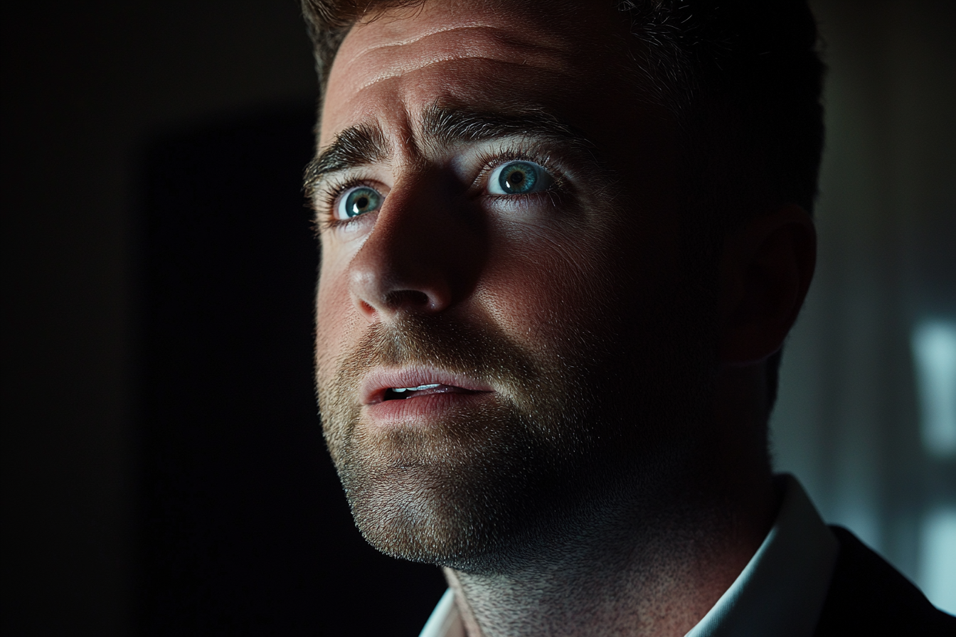 A man staring at someone | Source: no source