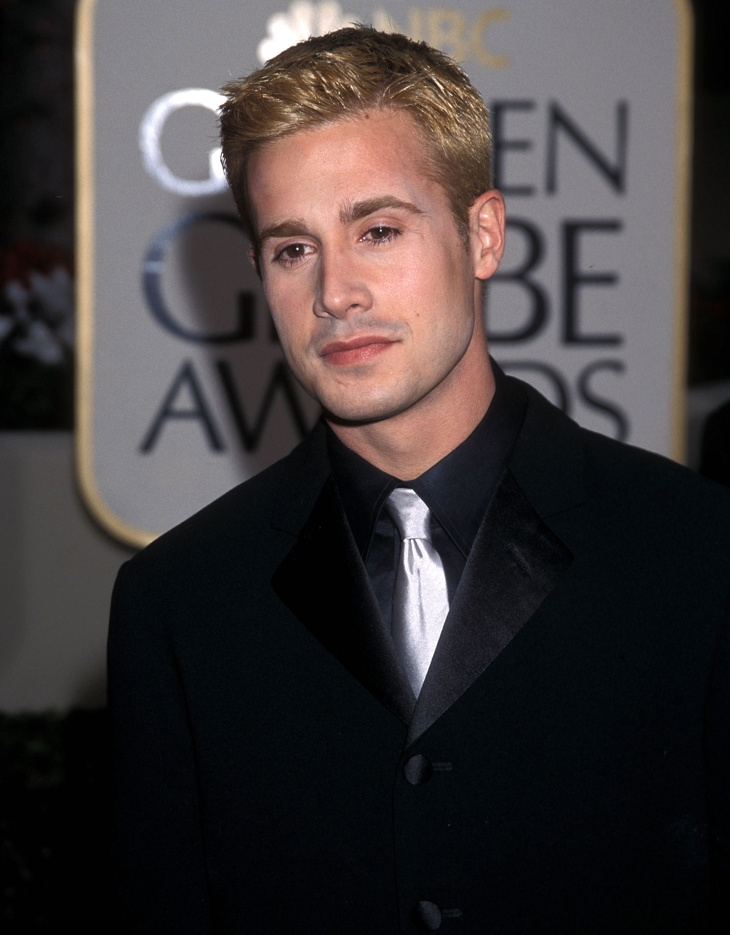The '90s idol attends the 58th Annual Golden Globe Awards on January 21, 2001 at the Beverly Hilton Hotel in Beverly Hills, California. | Source: Getty Images