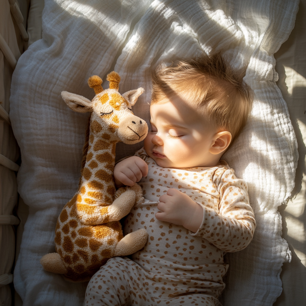 A baby fast asleep | Source: No source