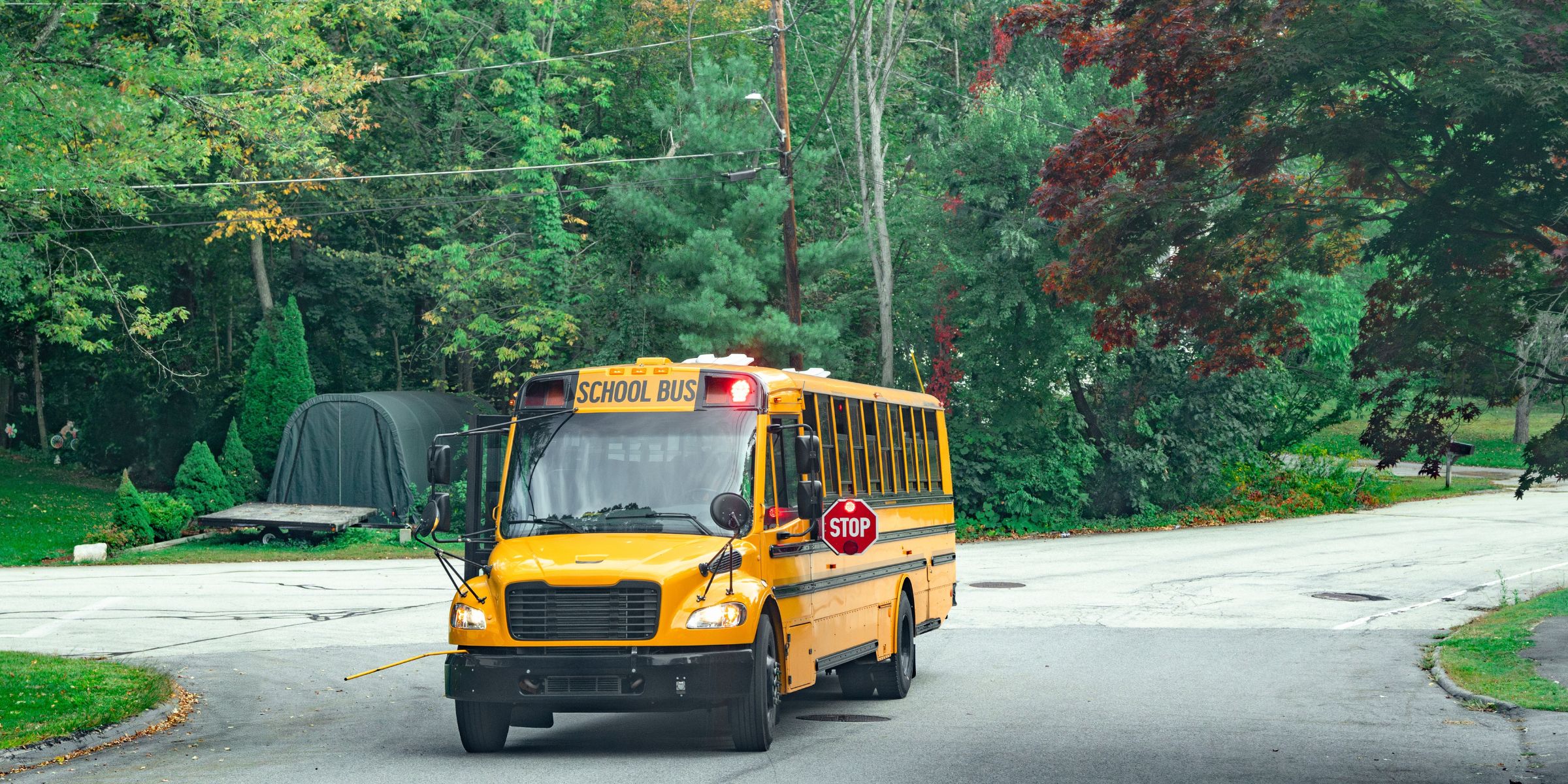 A school bus | Source: Shutterstock