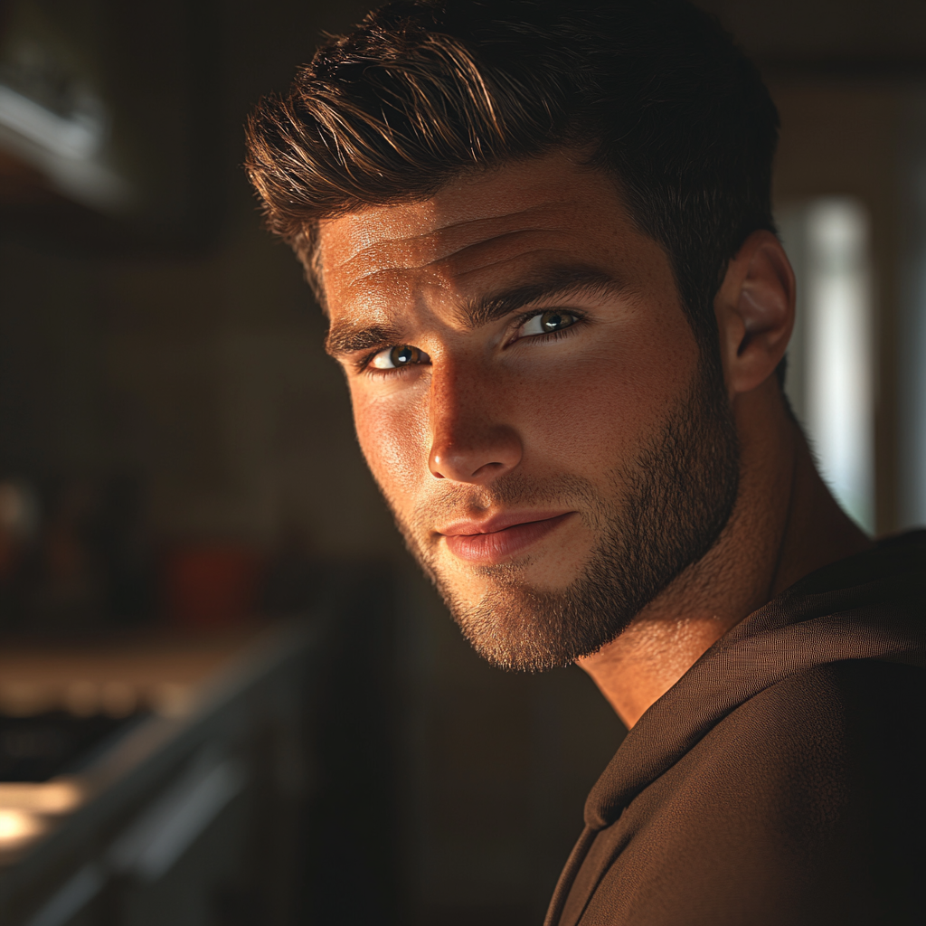 A man looking at someone | Source: no source