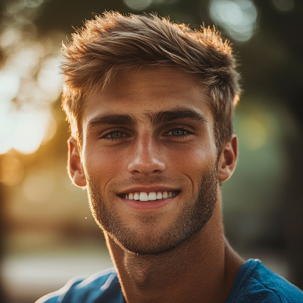 A man smiling | Source: no source