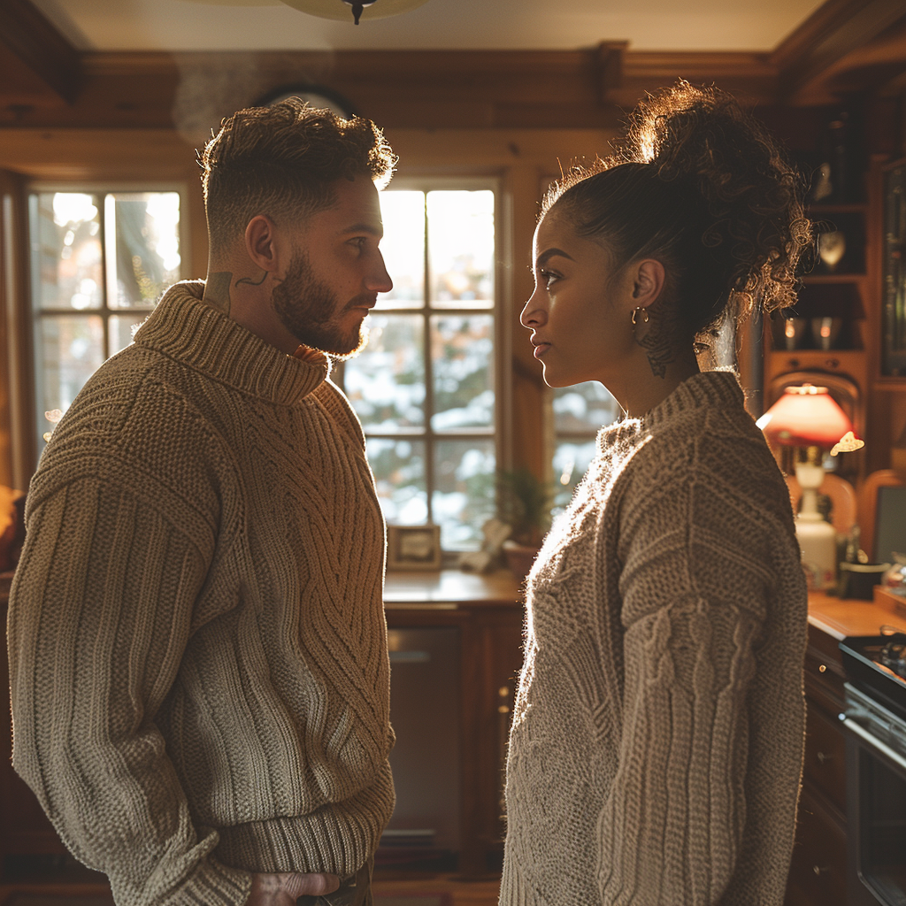 Linda confronts her husband | Source: No source