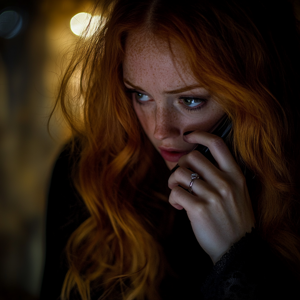 A woman talking on the phone | Source: no source