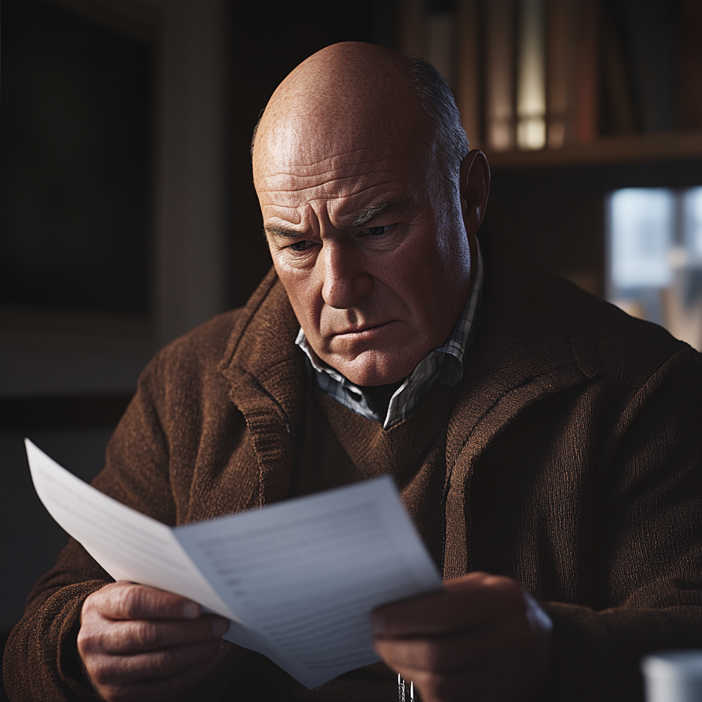 A man reading a document | Source: No source