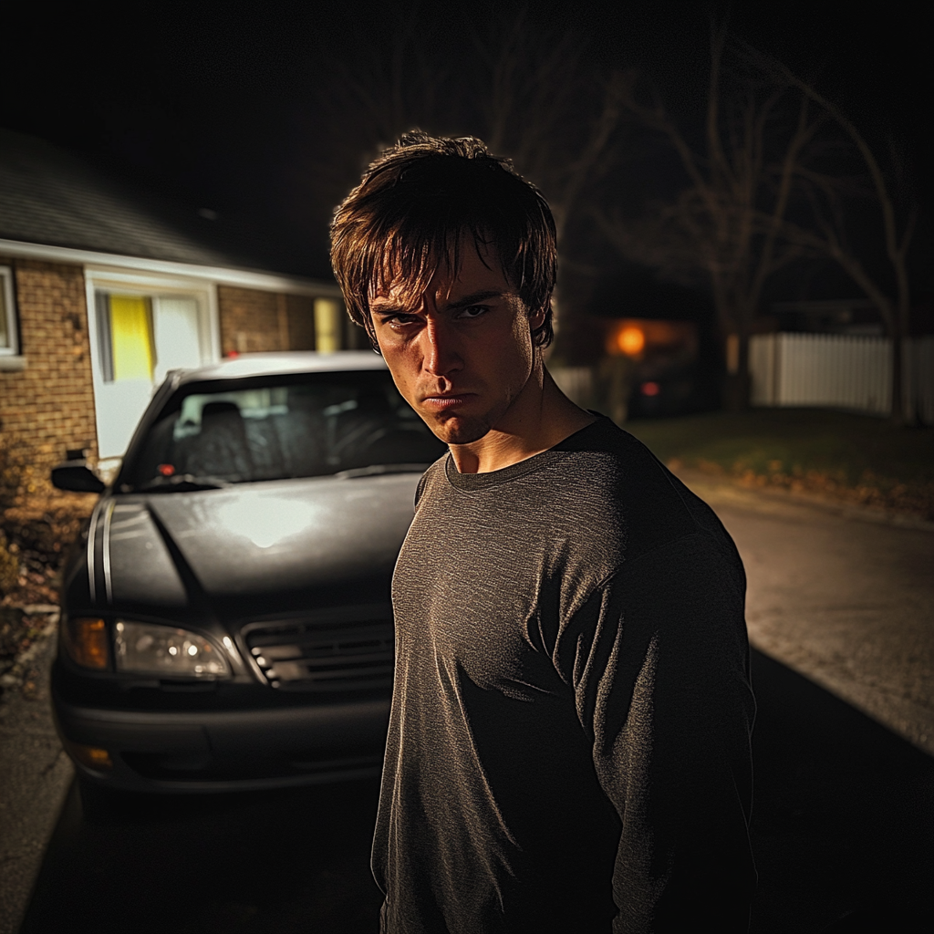 A man standing in front of a car | Source: No source
