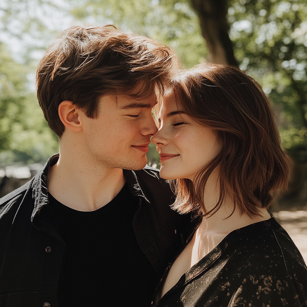 A smiling couple | Source: No source