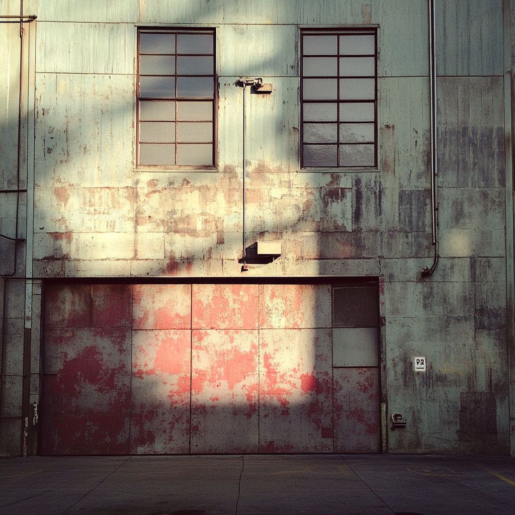 The exterior of an abandoned warehouse | Source: no source