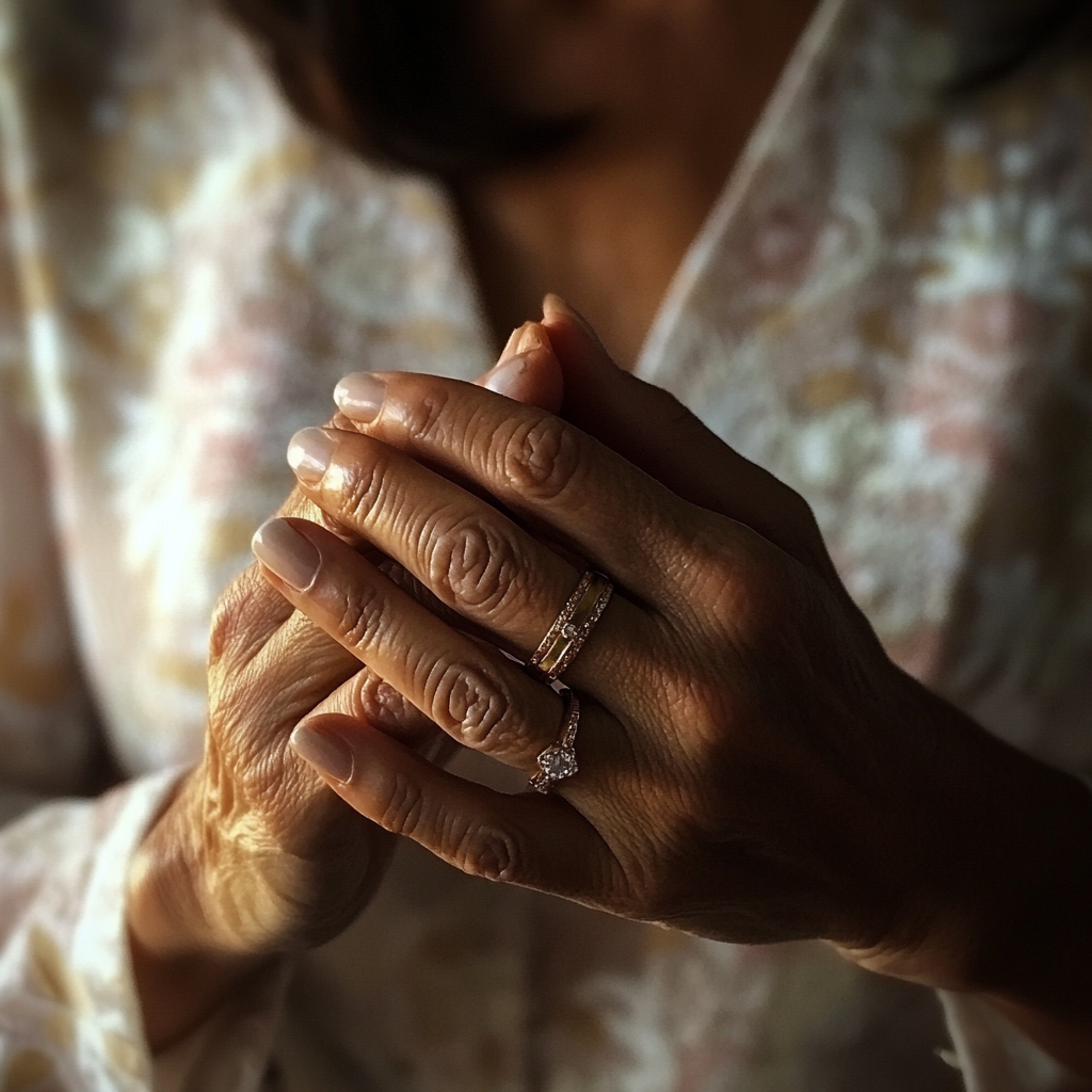 A close up of a woman's hands | Source: No source