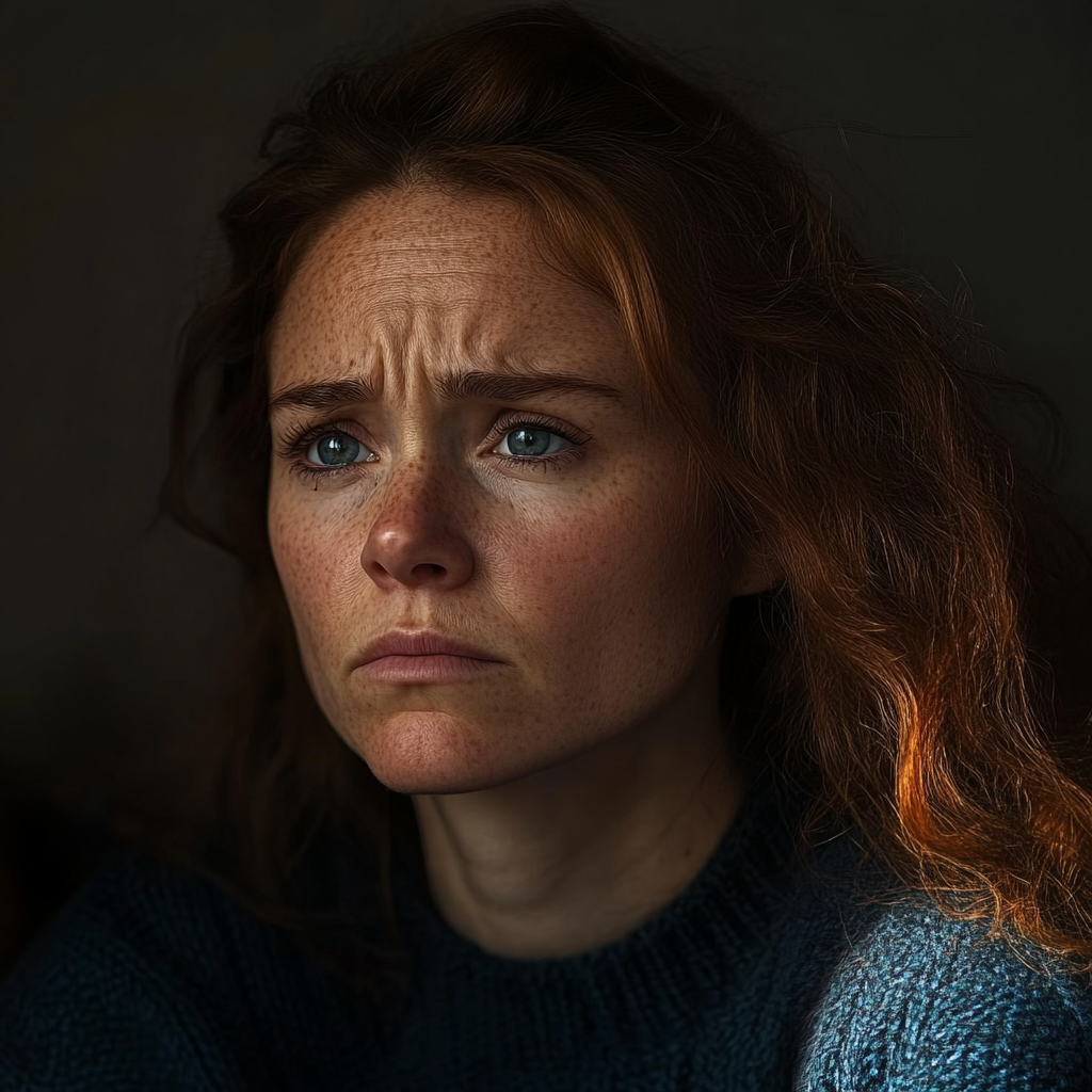A distressed woman | Source: No source