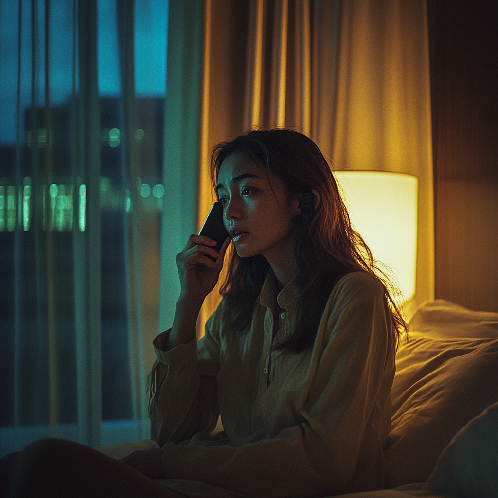 An annoyed woman talking on her phone | Source: no source