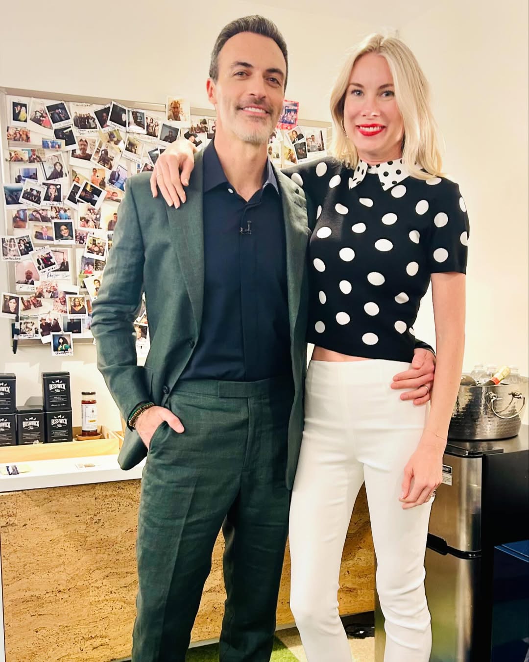 Reid Scott and Elspeth Keller from a post dated April 20, 2024. | Source: Instagram/mrreidscott