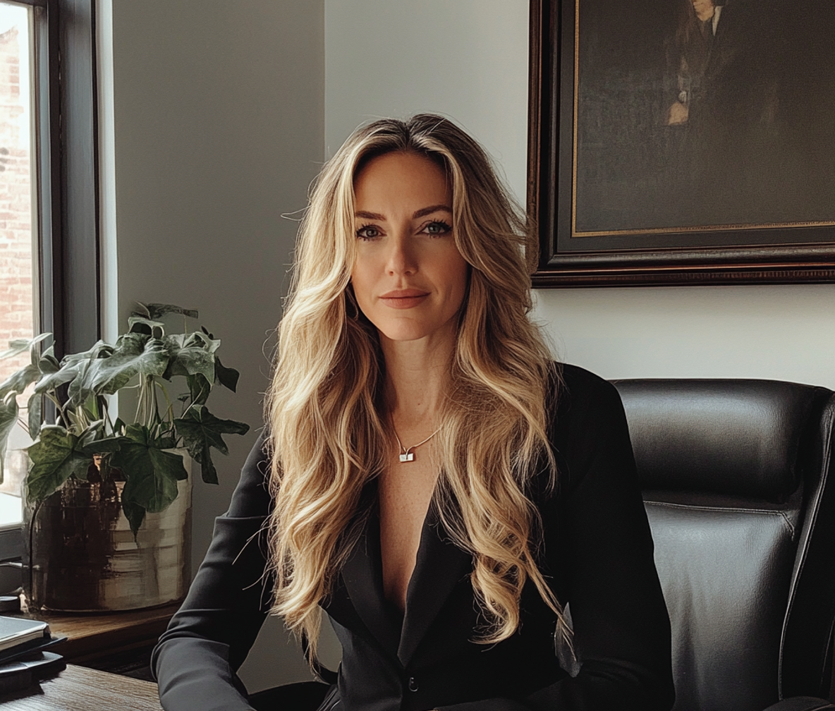 A lawyer sitting at her desk | Source: no source