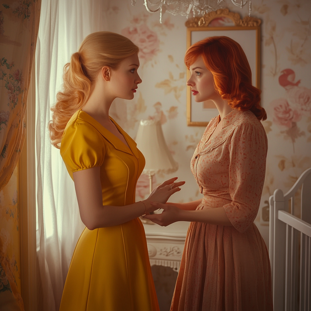 Two women talking | Source: No source