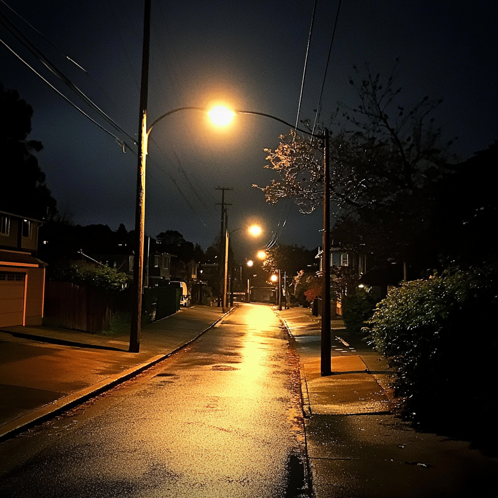 A road at night | Source: No source