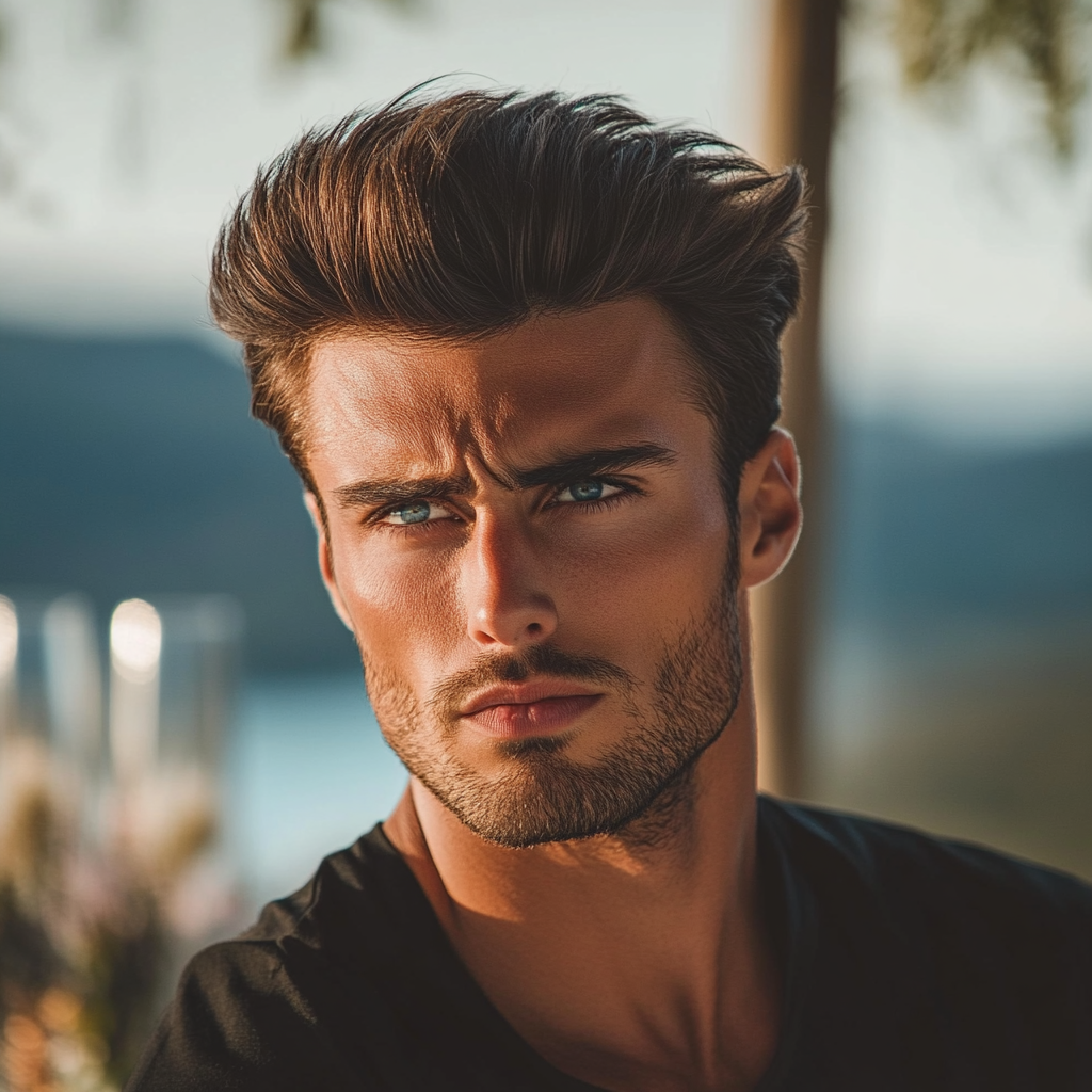 A suspicious man | Source: no source