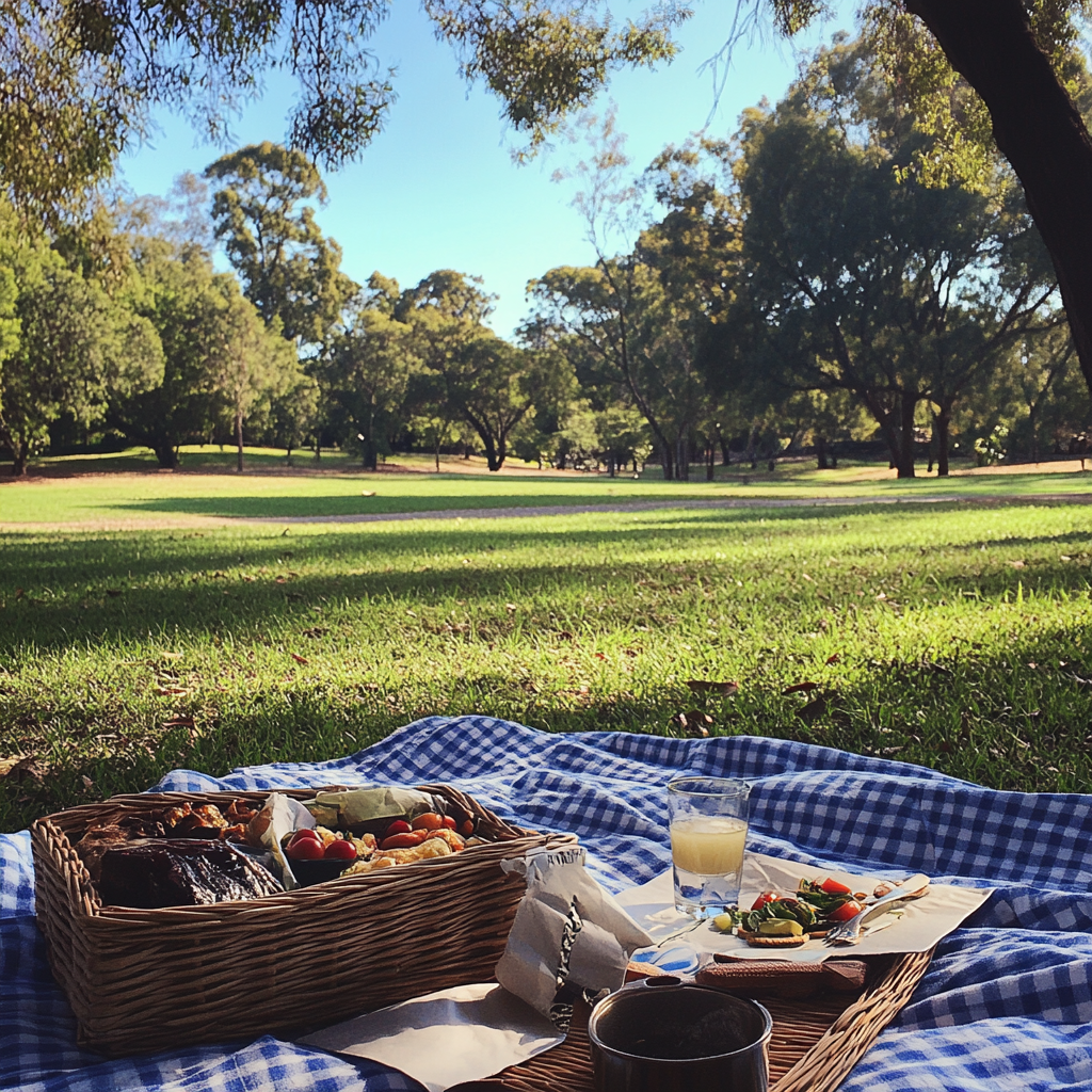 A picnic setup | Source: no source