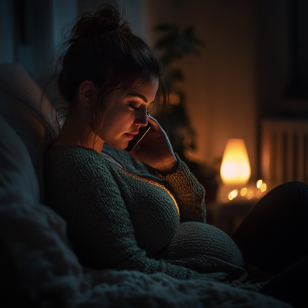 Stressed pregnant woman | Source: no source