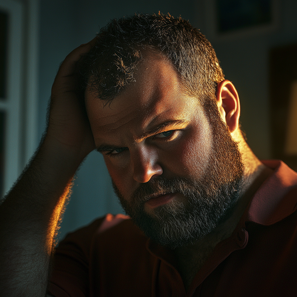 An anxious man | Source: no source