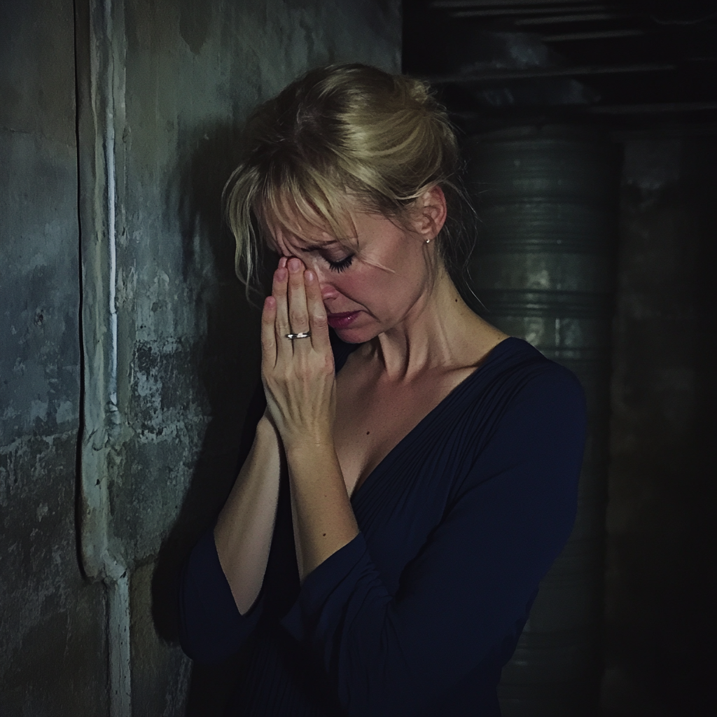 A crying woman | Source: No source