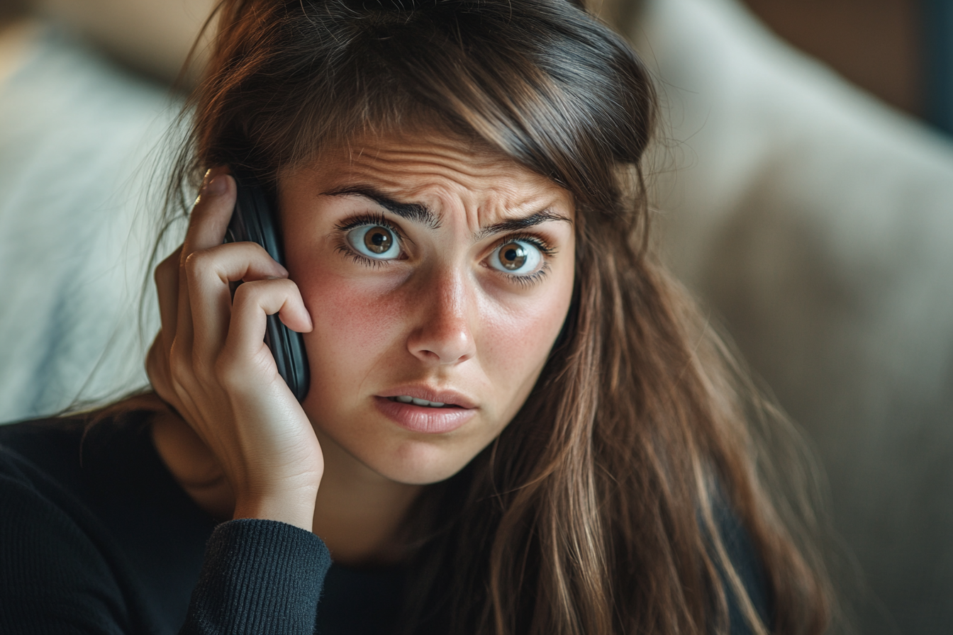 A woman on a phone call | Source: No source