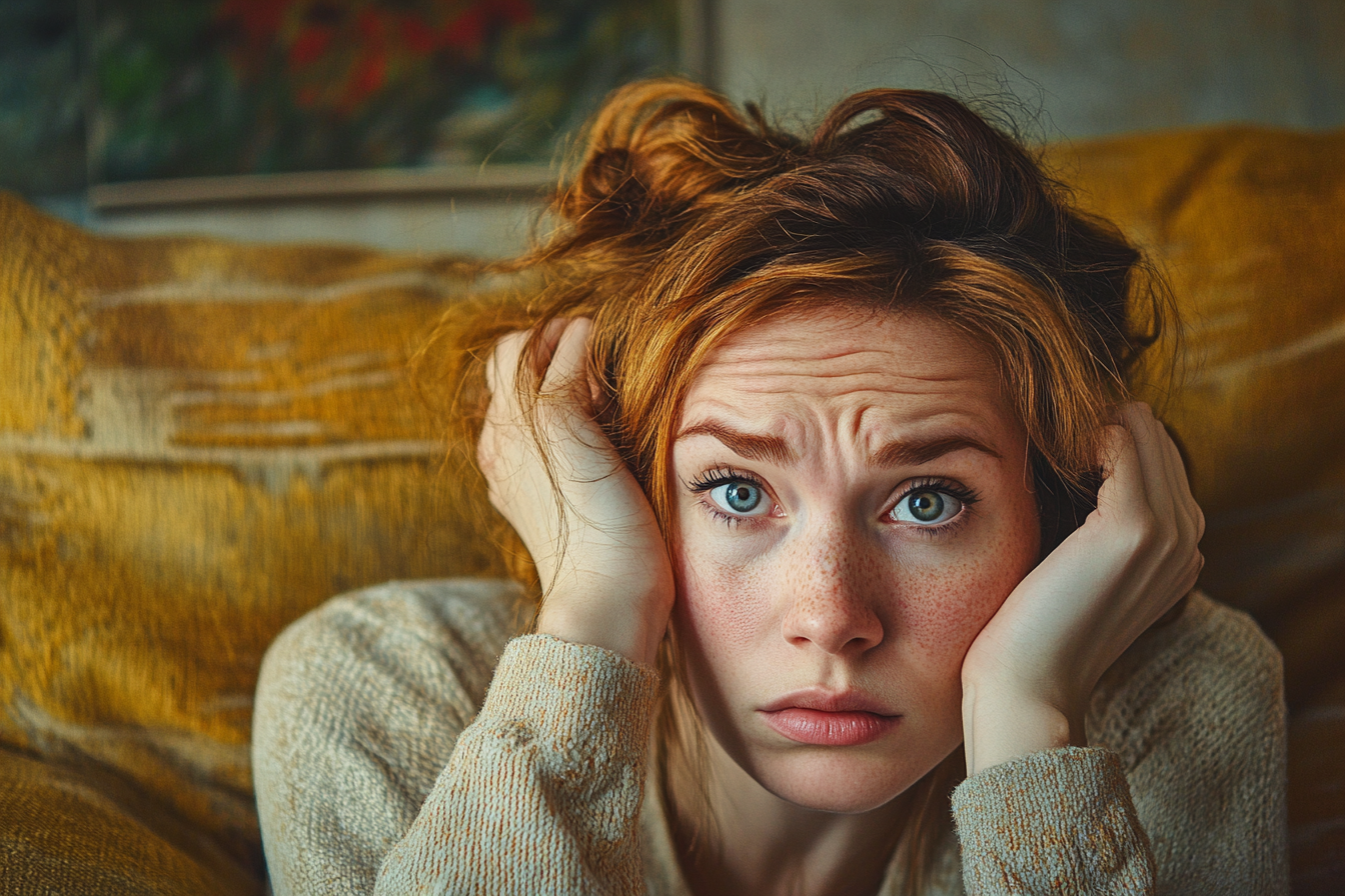 A woman with a thoughtful look on her face | Source: No source