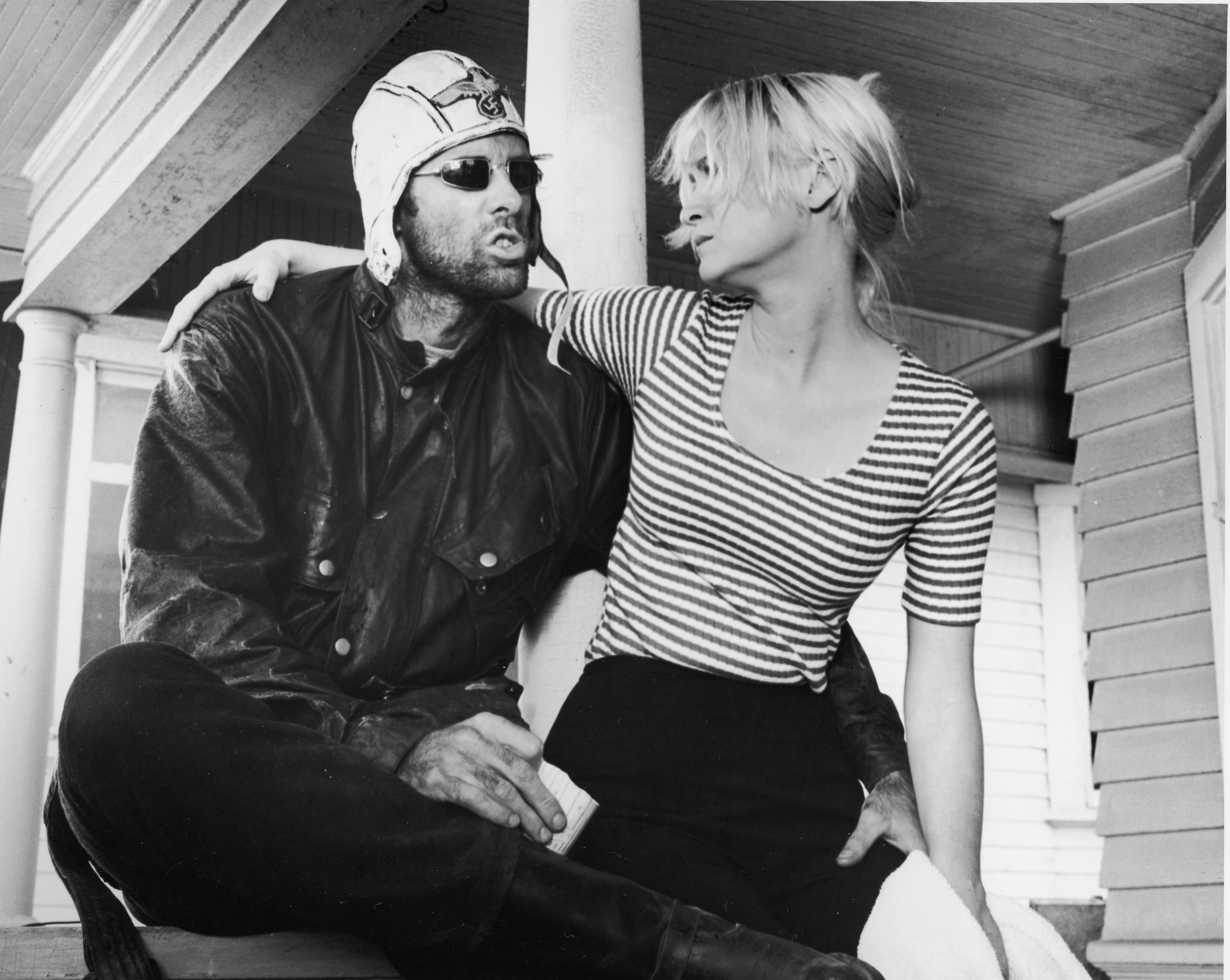 Bruce Dern and Diane Ladd in a scene from "The Wild Angels" in 1966. | Source: Getty Images