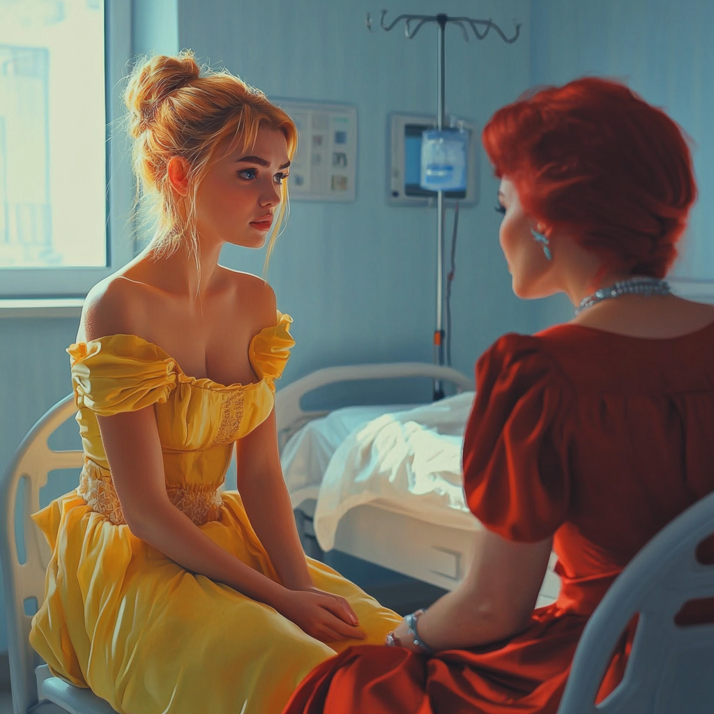 Two women talking | Source: No source
