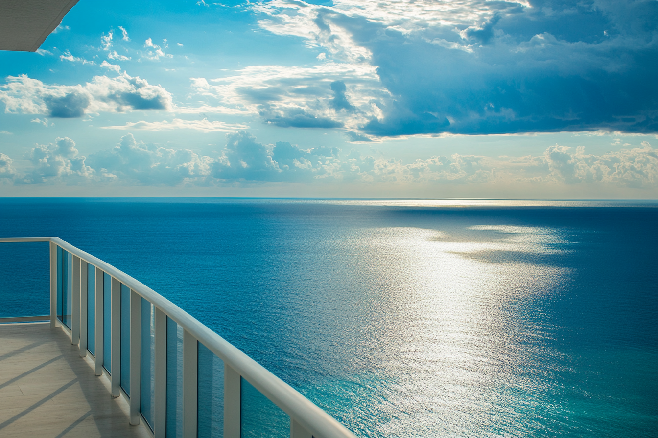The view from a hotel balcony | Source: No source