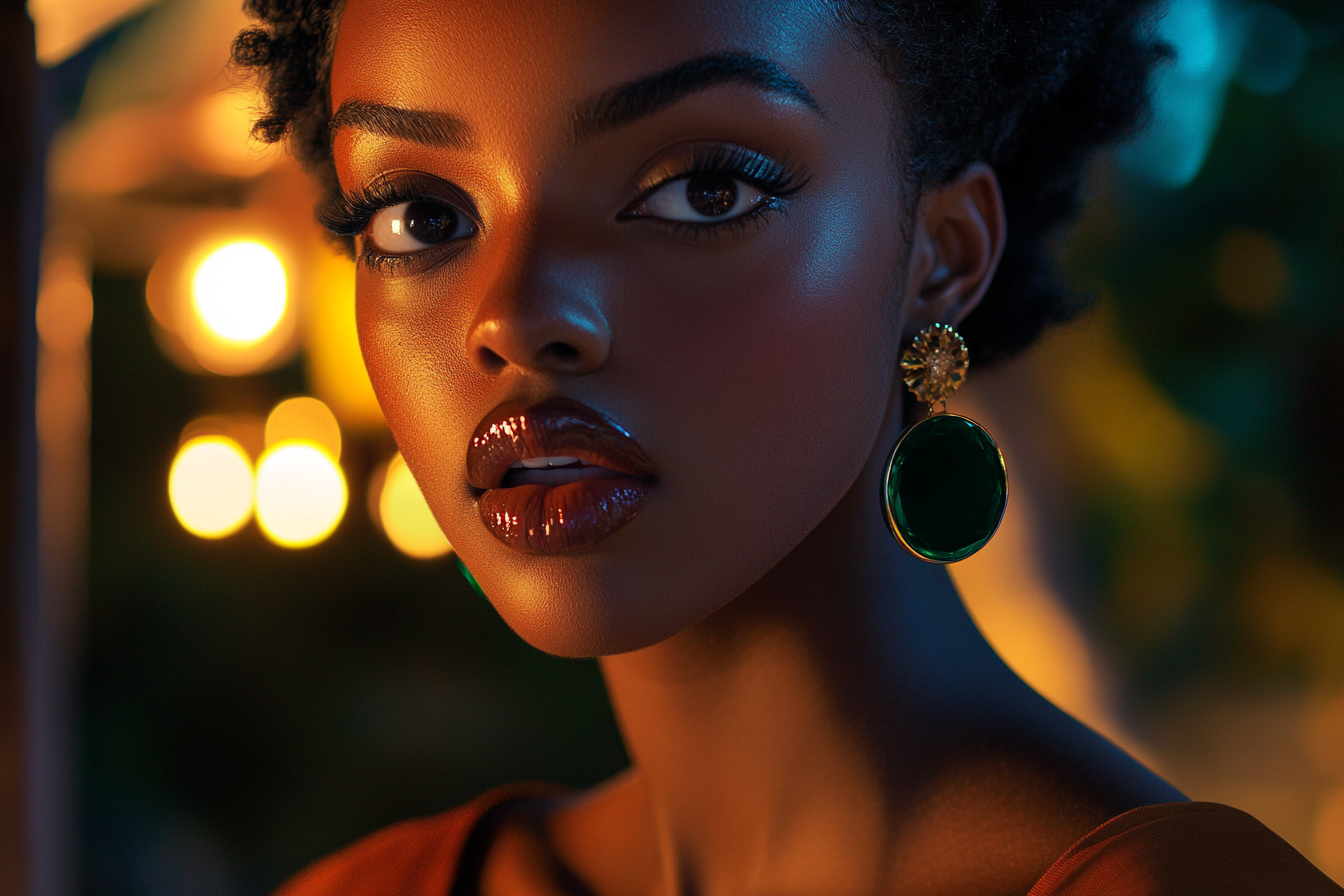 A woman looking straight ahead | Source: No source