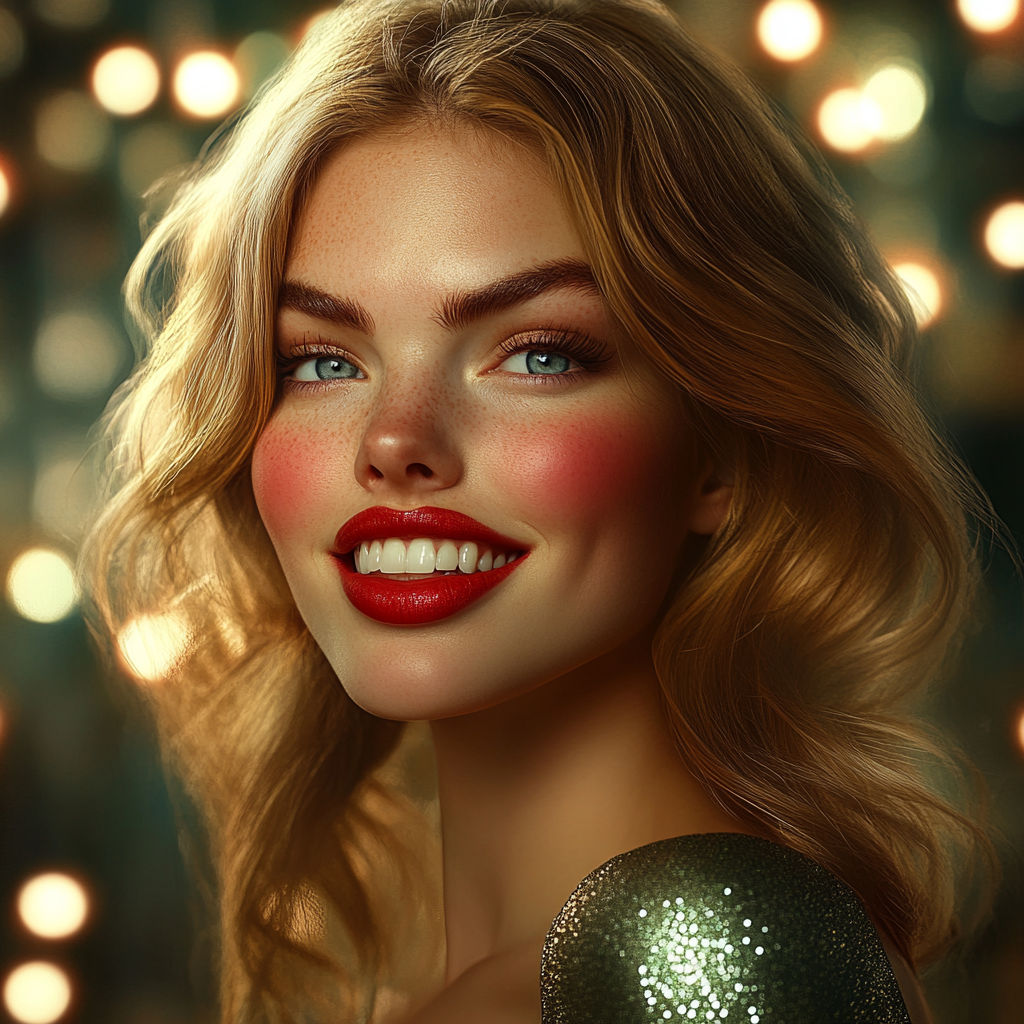 A woman smiling | Source: no source