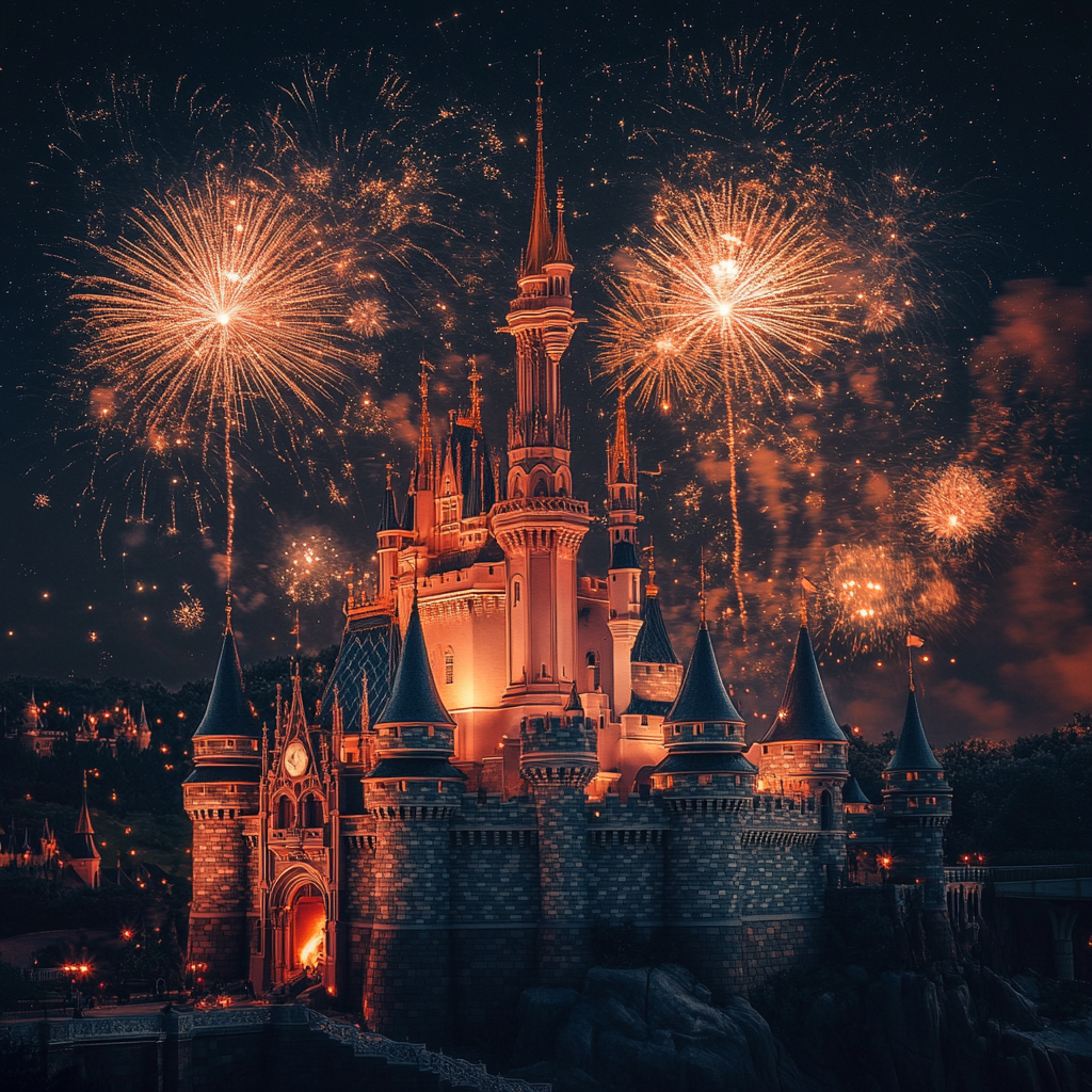 A beautiful firework display | Source: No source