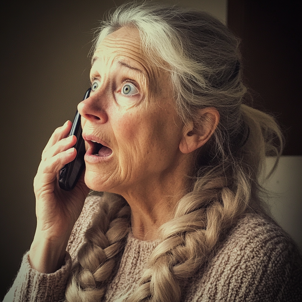A woman talking on the phone | Source: no source