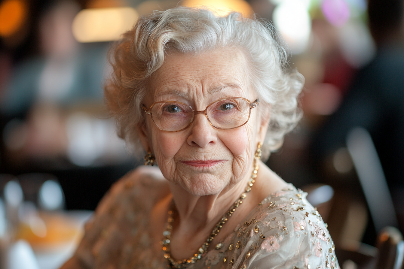 A worried elderly woman | Source: No source