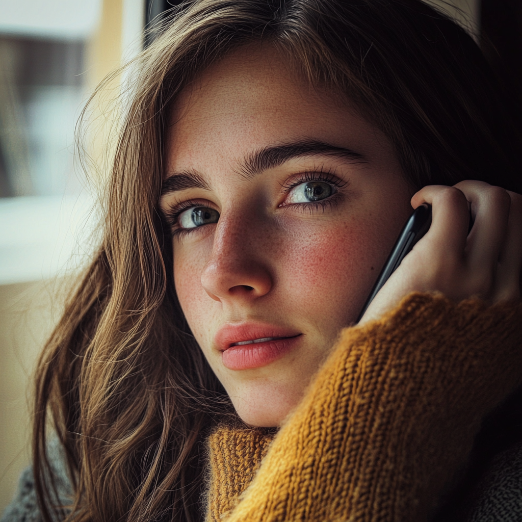 Woman on phone | Source: No source