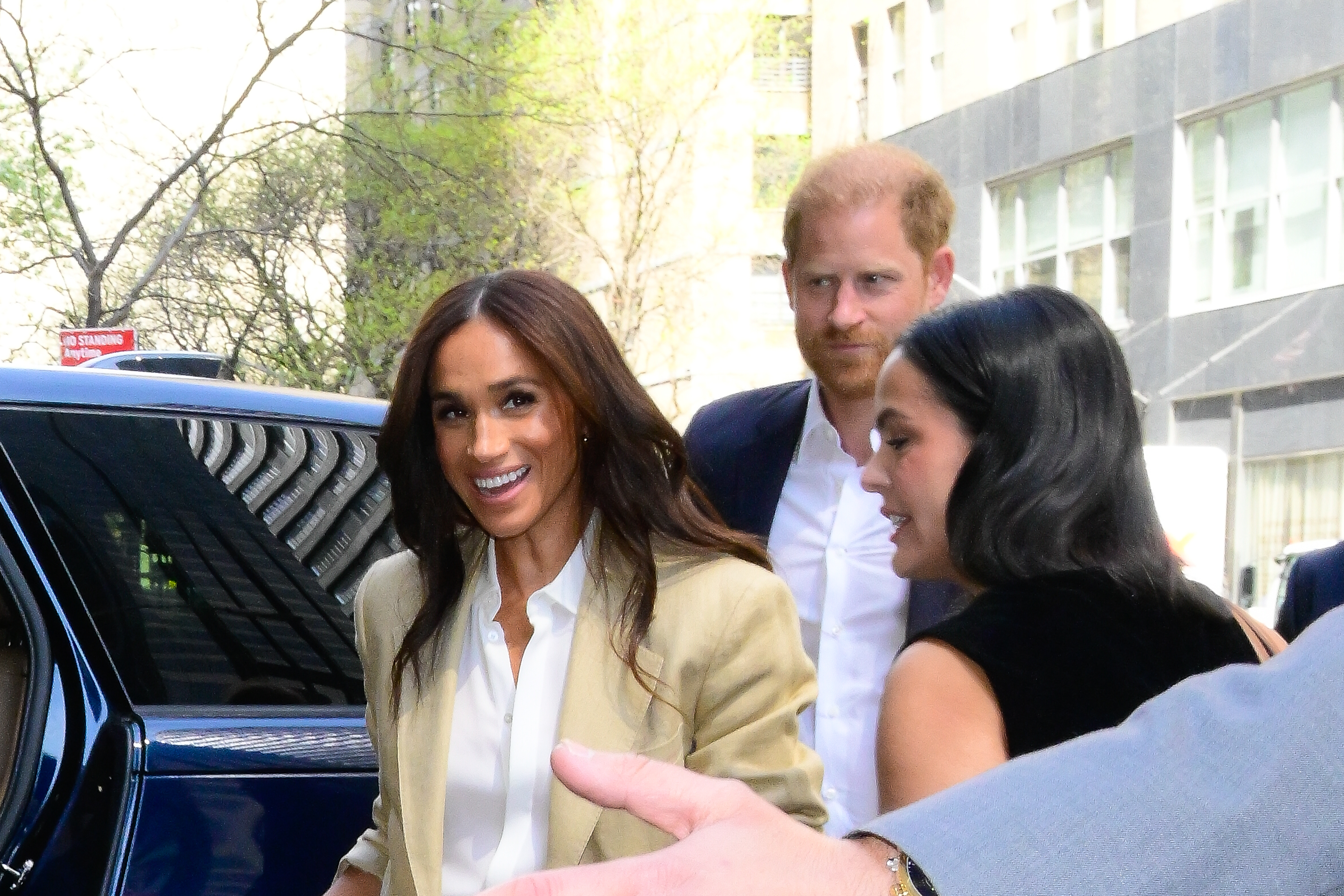 Prince Harry and Meghan Markle are in New York City on April 23, 2025 | Source: Getty Images