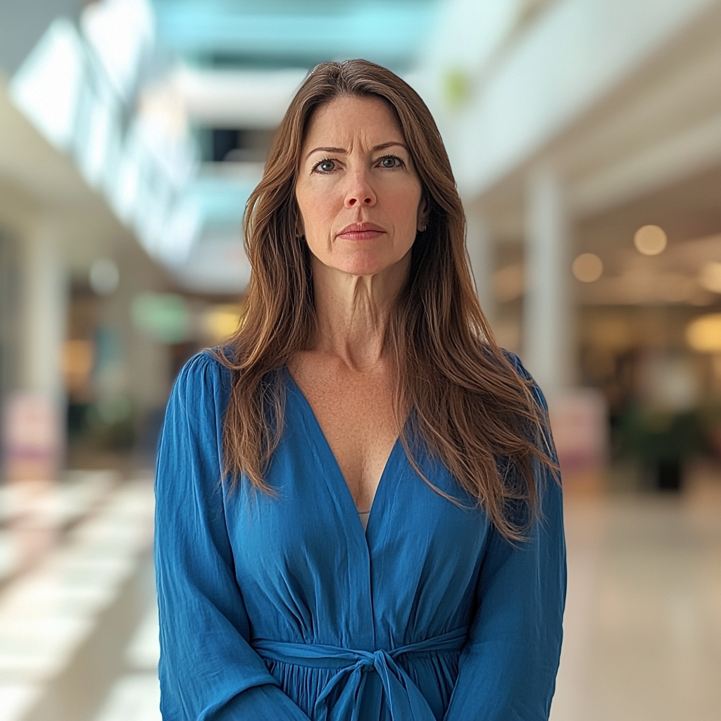A woman in a mall | Source: no source