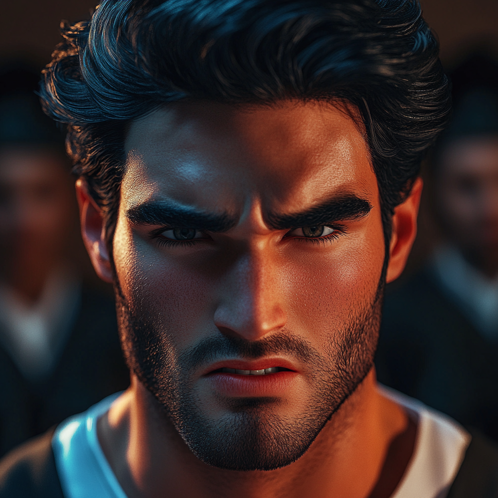 A frustrated man | Source: no source